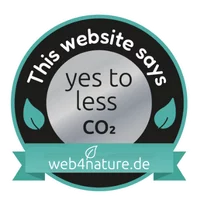 yes to less CO₂ – web4nature Klimasiegel