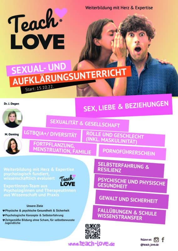 Kursteilnahme Februar 23 Sexual Und Aufklärungsunterricht Teach Love 0312